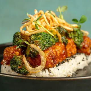 Tofu Broccoli Rice