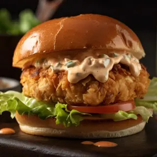 Burger de Pui Panko (390 gr) 