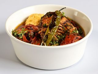 Crap la gratar cu legume (430 gr)