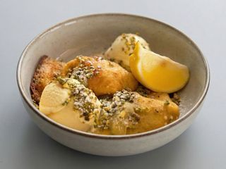 Clătită cu cremă de fistic și înghețată (360 gr) 