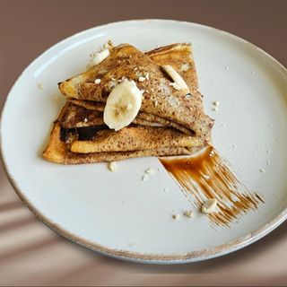 Clătite cu nutella și banane