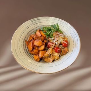 Piept de pui cu parmezan