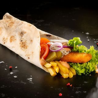 Cașcaval pane la lipie