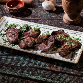 Ficatei de pui la gratar