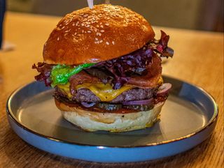 Crispy Bacon Burger