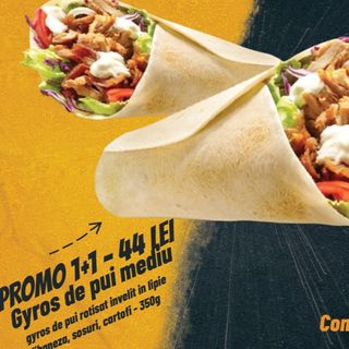 PROMO - Gyros de pui 1+1