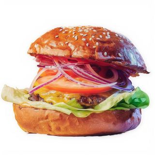 Double cheese burger