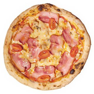 Pizza Cheese and Bacon