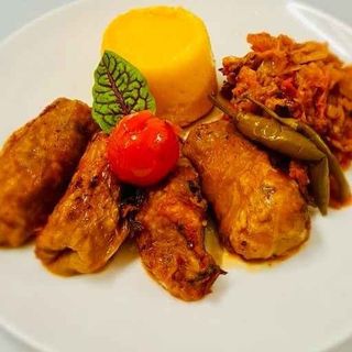 Sarmale cu orez si ciuperci