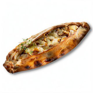 Pide cu carne de pui