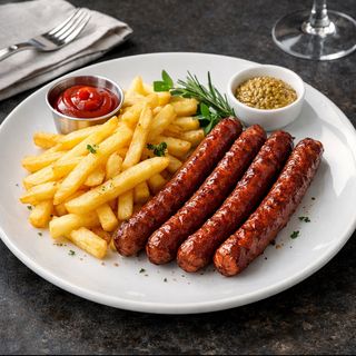 Fast food promo & cârnați la grătar