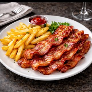 Fast food promo & bacon