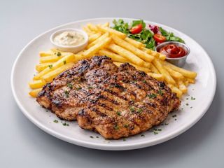 Fast food promo & ceafă la grătar + 1 doză suc