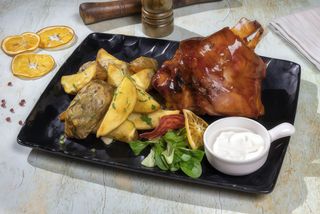 CIOLAN AFUMAT CU CARTOFI