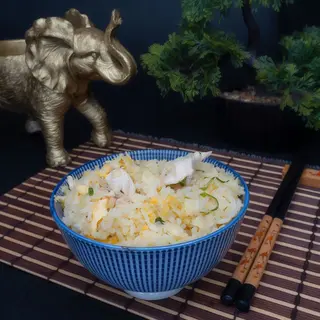 Chicken egg fried rice