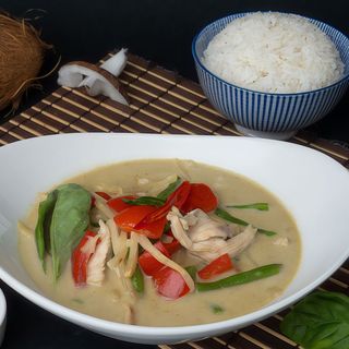 Green Curry creveti