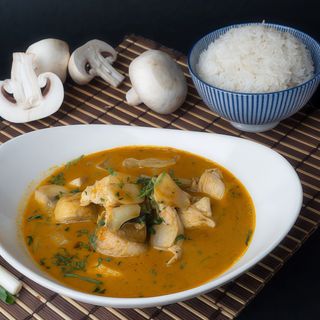 Malaysian curry creveti