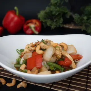 Thai cashew creveti