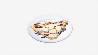 Clatite cu ciocolata si banane