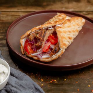 Souvlaky Porc Pita