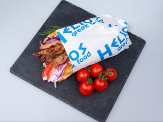 Bifteki cu Cascaval Pita