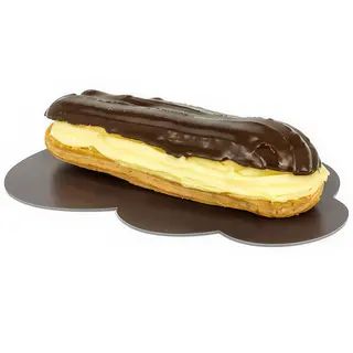 Ecler cu Vanilie si Topping de Ciocolata Alba 70Gr.