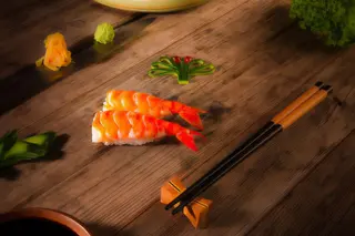 Nigiri cu crevete