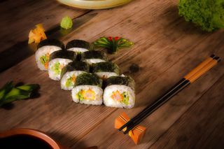 Roll cu crevete katsu grande