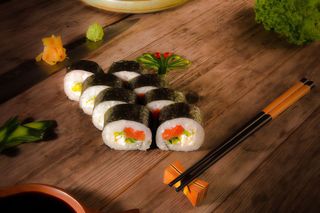 Roll cu somon grande