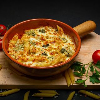 Penne Carbonara Al Forno 400Gr.