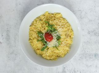 RISOTTO CU ROSII CHERRY SI RICOTA