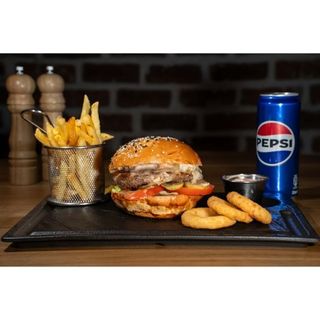 Meniu Gorgonzola Beef Burger