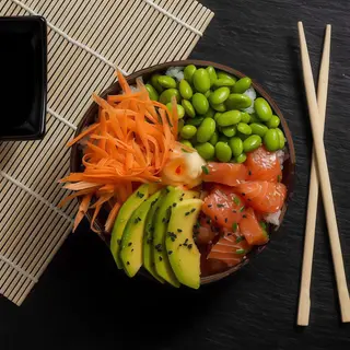 Salmon bowl