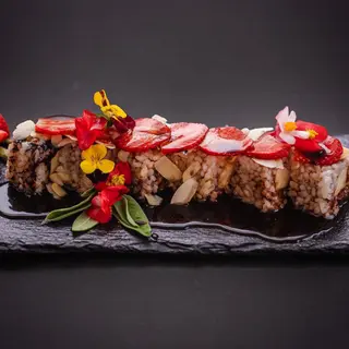 Banana chocolate roll