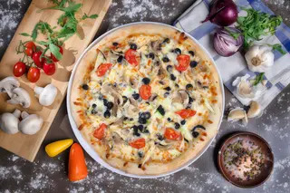 Pizza Vegetariana mica