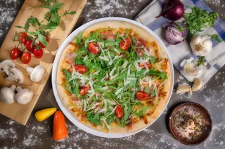 Pizza Prosciutto Crudo e Rucola mica