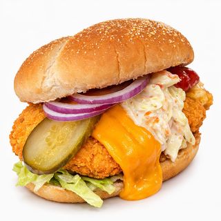 Burger Snitel Crocant Pui