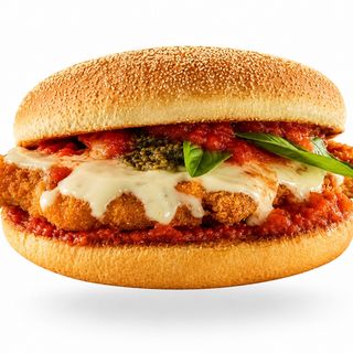Burger Pollo Parmigiano