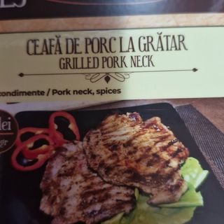 Ceafă de porc la grătar