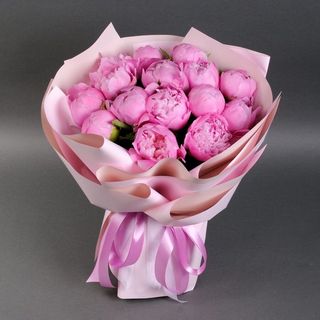 Buchet 15 bujori