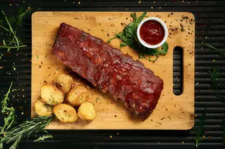 Costite de porc bbq