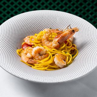 Tonarelli Aglio Olio e Gamberi