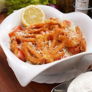 Salata cu calamar pane