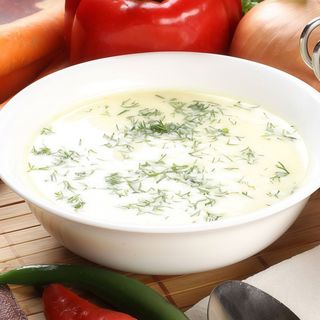 Ciorba de pui a la grec