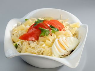 Salata de pui cu maioneza 