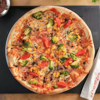 Pizza Primavera - blat pufos