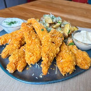 Crispy din piept de pui