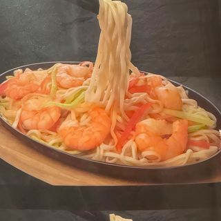 Noodles Udon cu creveti