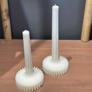 Set 2 lumânări ceară de soia