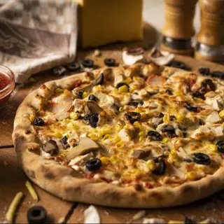 Meniu (Pizza mica + Sos + Desert + Suc)